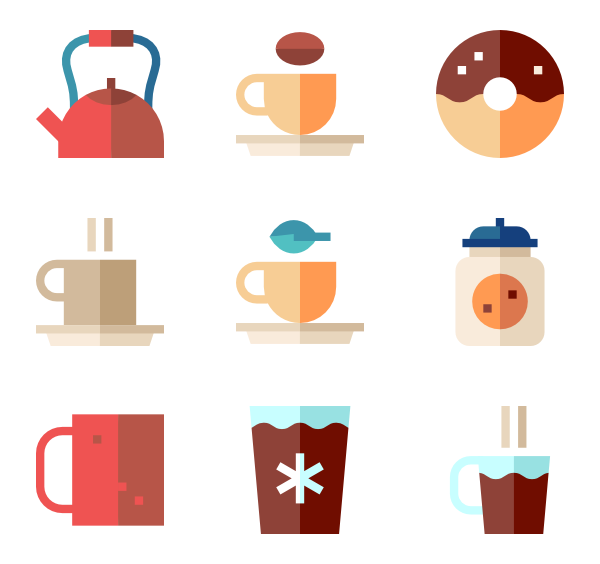 600x564 Coffee Cup Icons