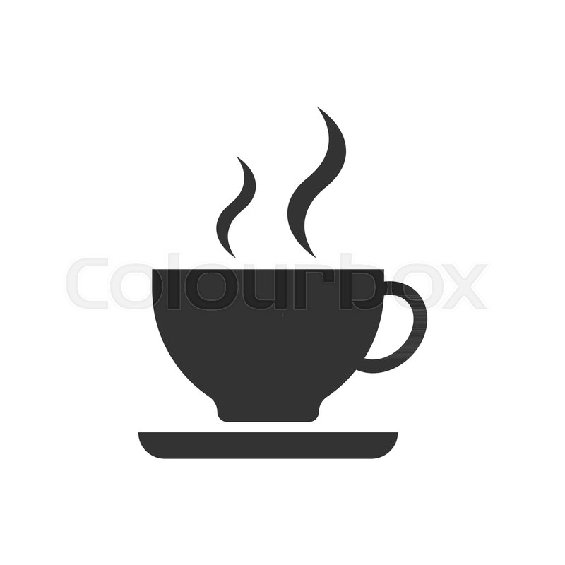800x800 Coffee Cup Icon Vector Illustration Stock Vector Colourbox
