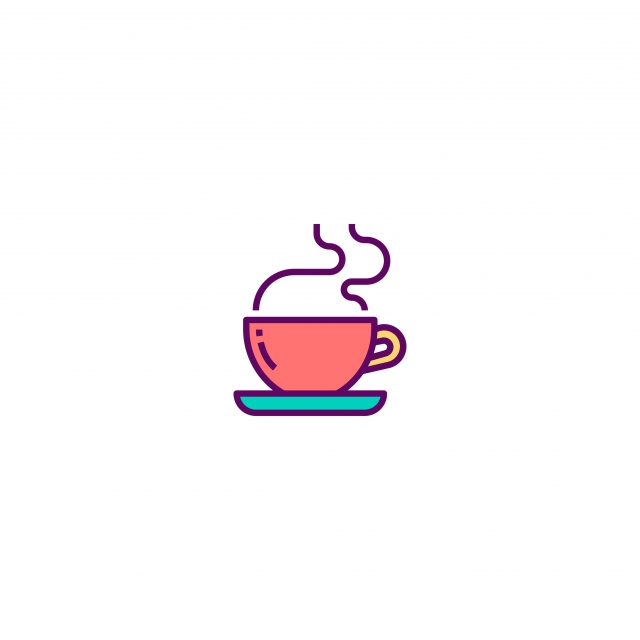 640x640 Coffee Cup Icon Design Startup Icon Vector Design, Logo, Cup