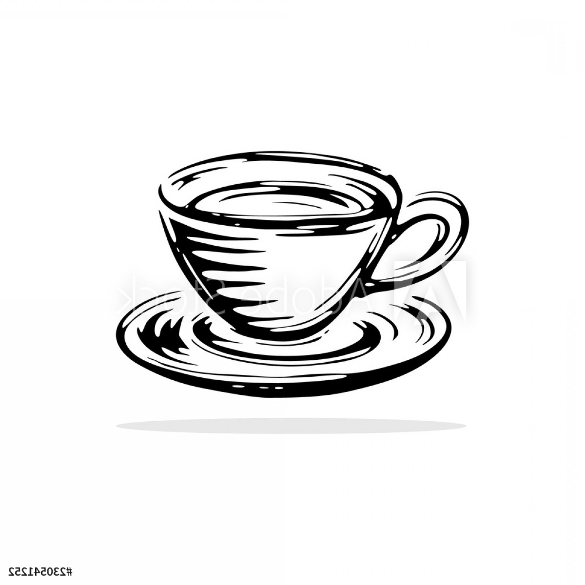 1200x1200 Coffee Cup Icon Vector Art Hoodamath