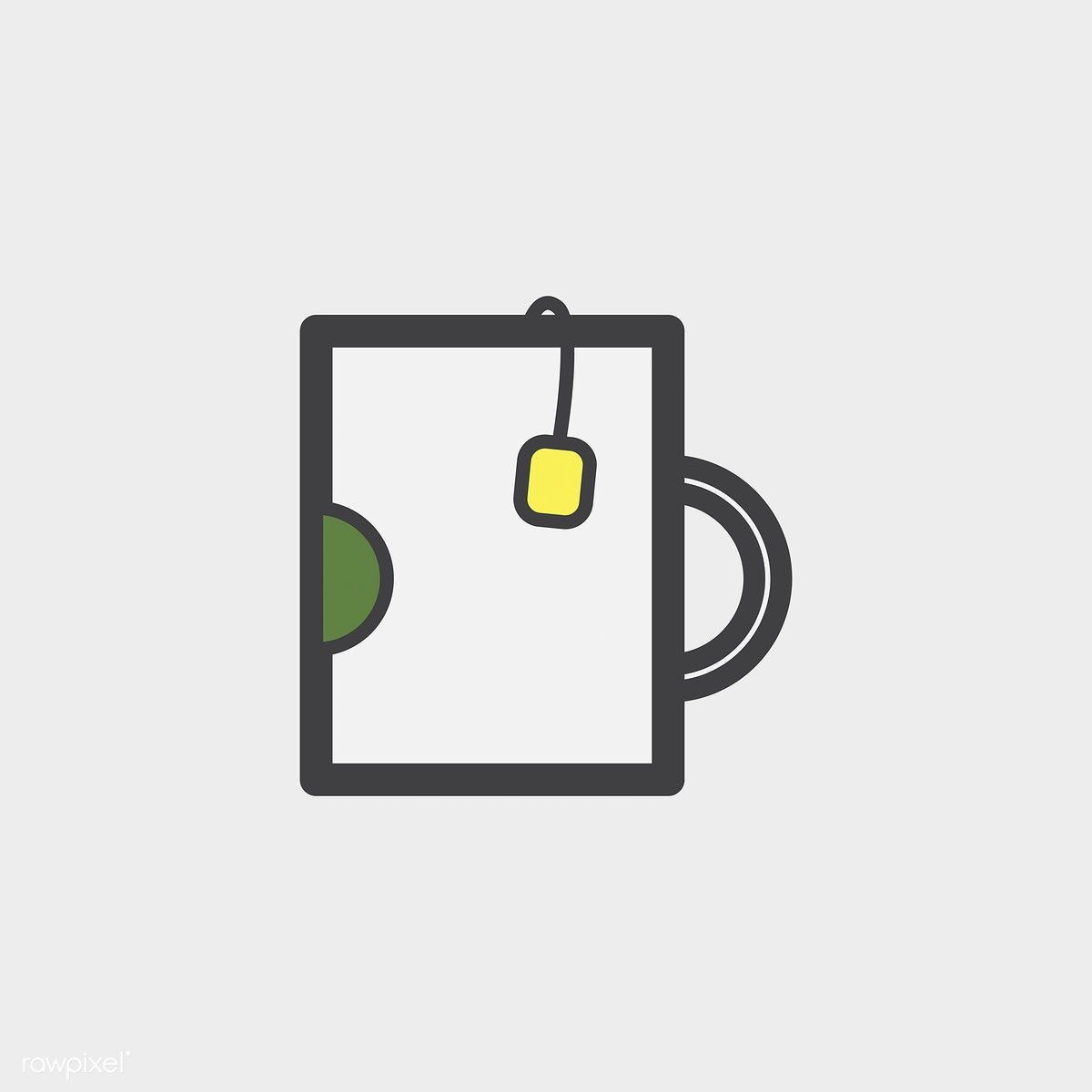1200x1200 Illustration Of Coffee Cup Free Image