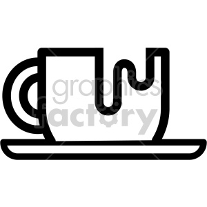 Black And White Coffee Cup Vector Icon Clipart Royalty Free Gif 300x300 Black And White Coffee Cup Vector Icon Clipart Royalty Free Gif