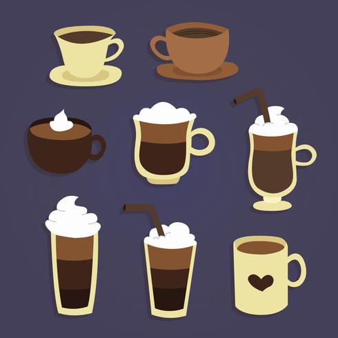 490x490 Coffee Cups Vector