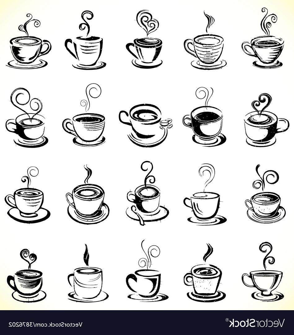 949x1080 Best Free Coffee Cup Drawing Vector Pictures Free Vector Art
