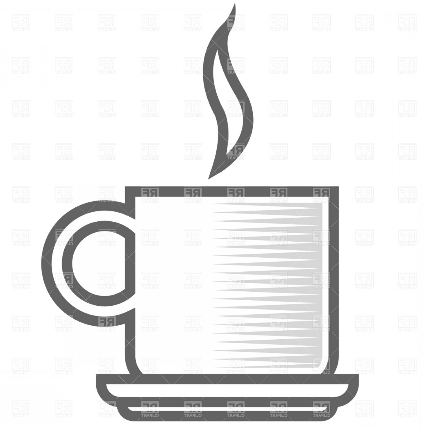 1440x1440 Symbolic Coffee Cup Vector Clipart Soidergi