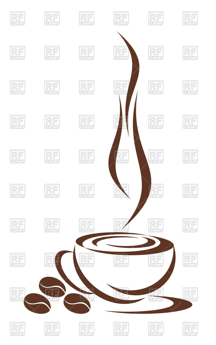 Coffee Cup Vector Image Of Silhouettes, Outlines Silanti 750x1200 Coffee Cup Vector Image Of Silhouettes, Outlines Silanti