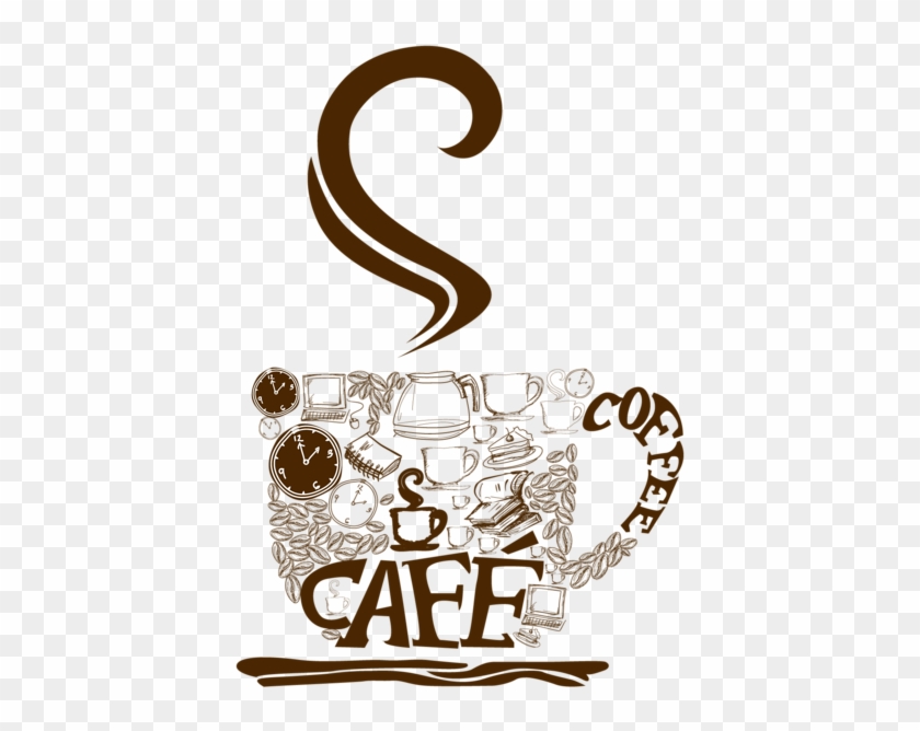 840x668 Decorative Coffee Cup Png Vector Clipart