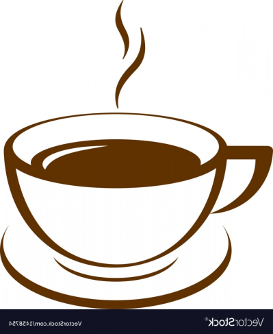 399x487 Icon Of Coffee Cup Vector Png