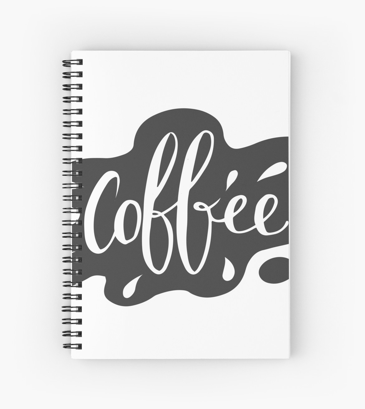 1171x1313 Coffee Doodle Lettering Quote Typographic Vector Hand Drawn Black
