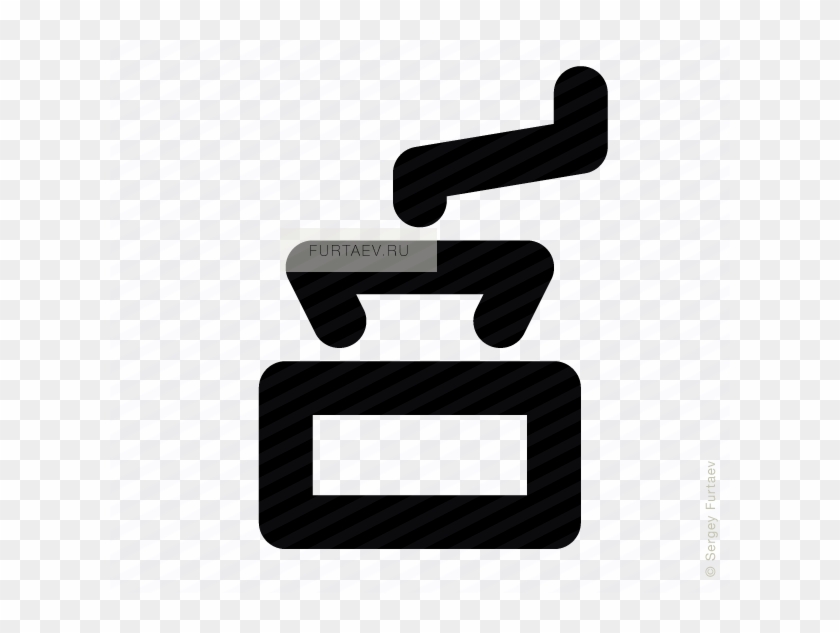 840x633 Coffee Grinder Vector Icon