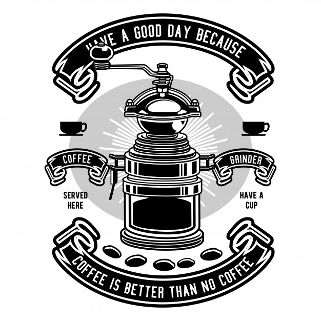 626x626 Coffee Grinder Vector Premium Download