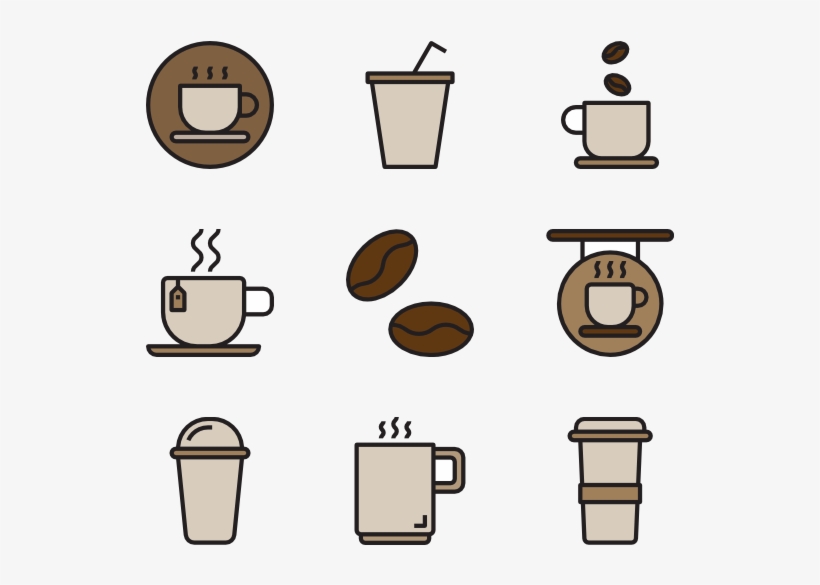 820x585 Vector Coffee Cup Icons Free