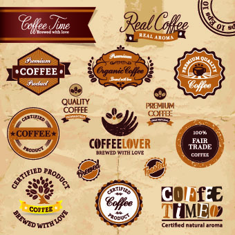 340x340 Classic Coffee Labels Design Vector Free Graphics Uihere