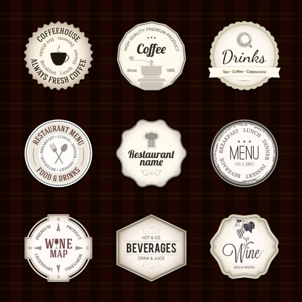600x600 Coffee Label