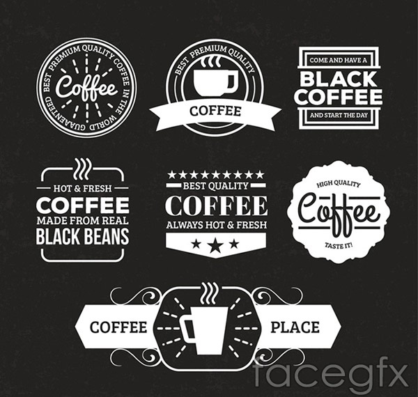 600x570 High Quality Coffee Label Vector Over Millions Vectors, Stock