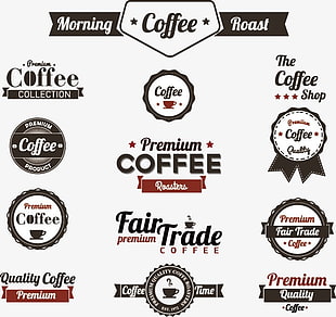 310x292 Vector Hand Painted Coffee And Dessert Icons Free