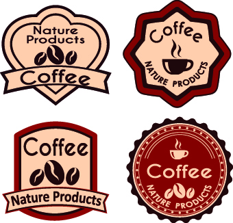 340x326 Best Vintage Coffee Labels Vector Free Download
