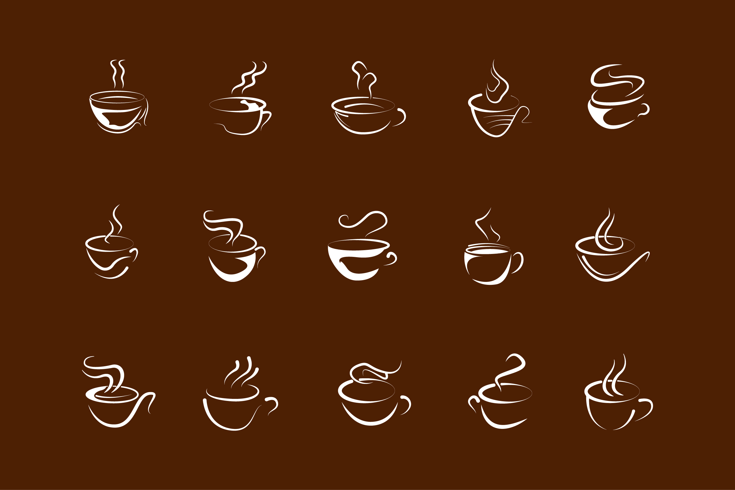 2500x1667 Coffee Logo Design Vector Template
