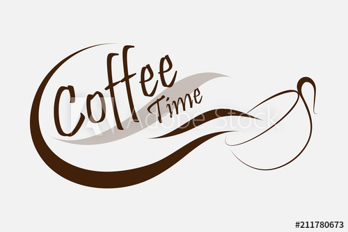 500x334 Coffee Time Logo Vector Design Creative Of Coffee