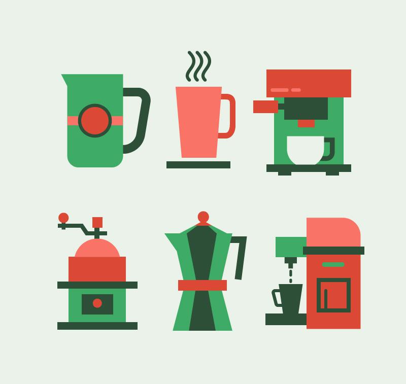 Coffee Machine And Coffee Cup Vector 800x757 Coffee Machine And Coffee Cup Vector