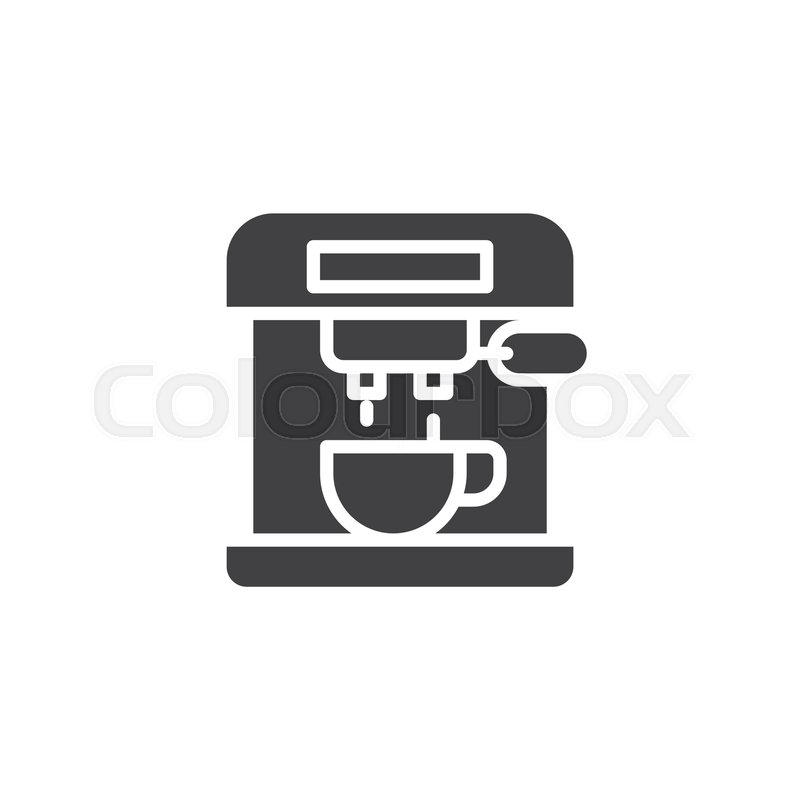 Coffee Maker Vector Icon Filled Flat Stock Vector Colourbox 800x800 Coffee Maker Vector Icon Filled Flat Stock Vector Colourbox