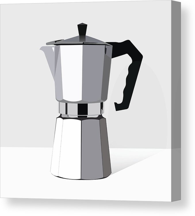 Traditional Italian Style Coffee Maker Vector Realistic Moka Pot 678x750 Traditional Italian Style Coffee Maker Vector Realistic Moka Pot