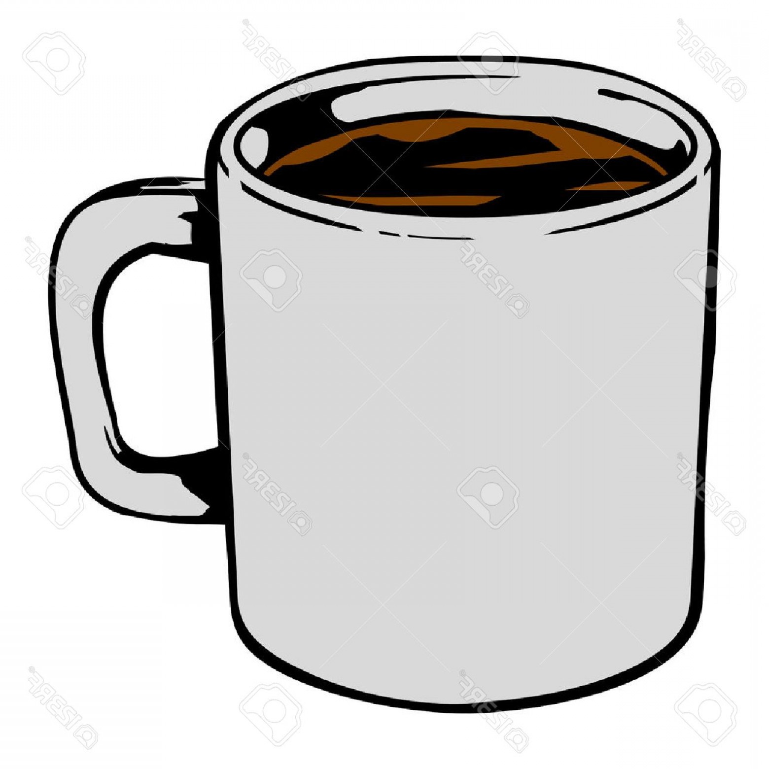 1560x1560 Photostock Vector Coffee Mug Vector Icon Soidergi