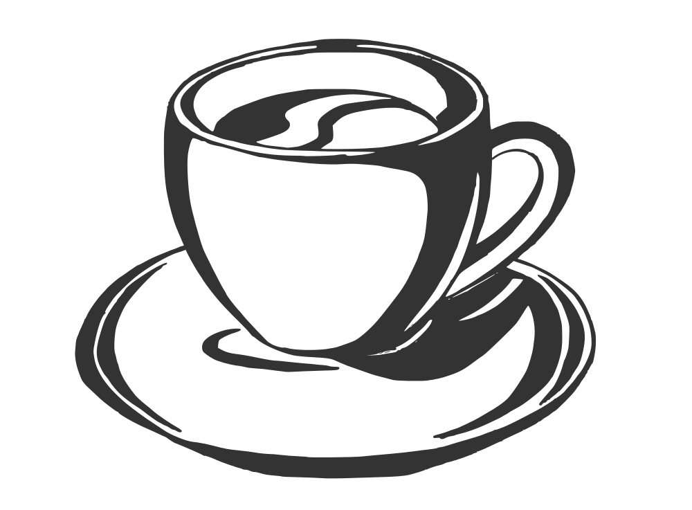 1000x737 Coffee Cup Vector