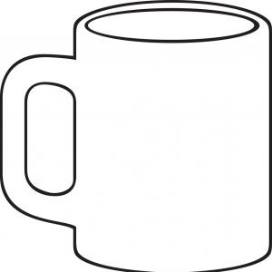 300x300 Coffee Cup With Splash Vector Catchsplace