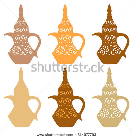 Arabic Coffee Pot Clipart 450x470 Arabic Coffee Pot Clipart
