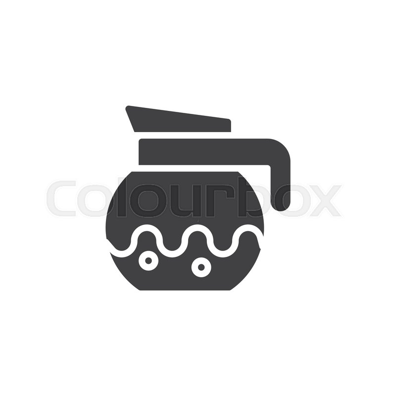 Coffee Pot Vector Icon Filled Flat Stock Vector Colourbox 800x800 Coffee Pot Vector Icon Filled Flat Stock Vector Colourbox
