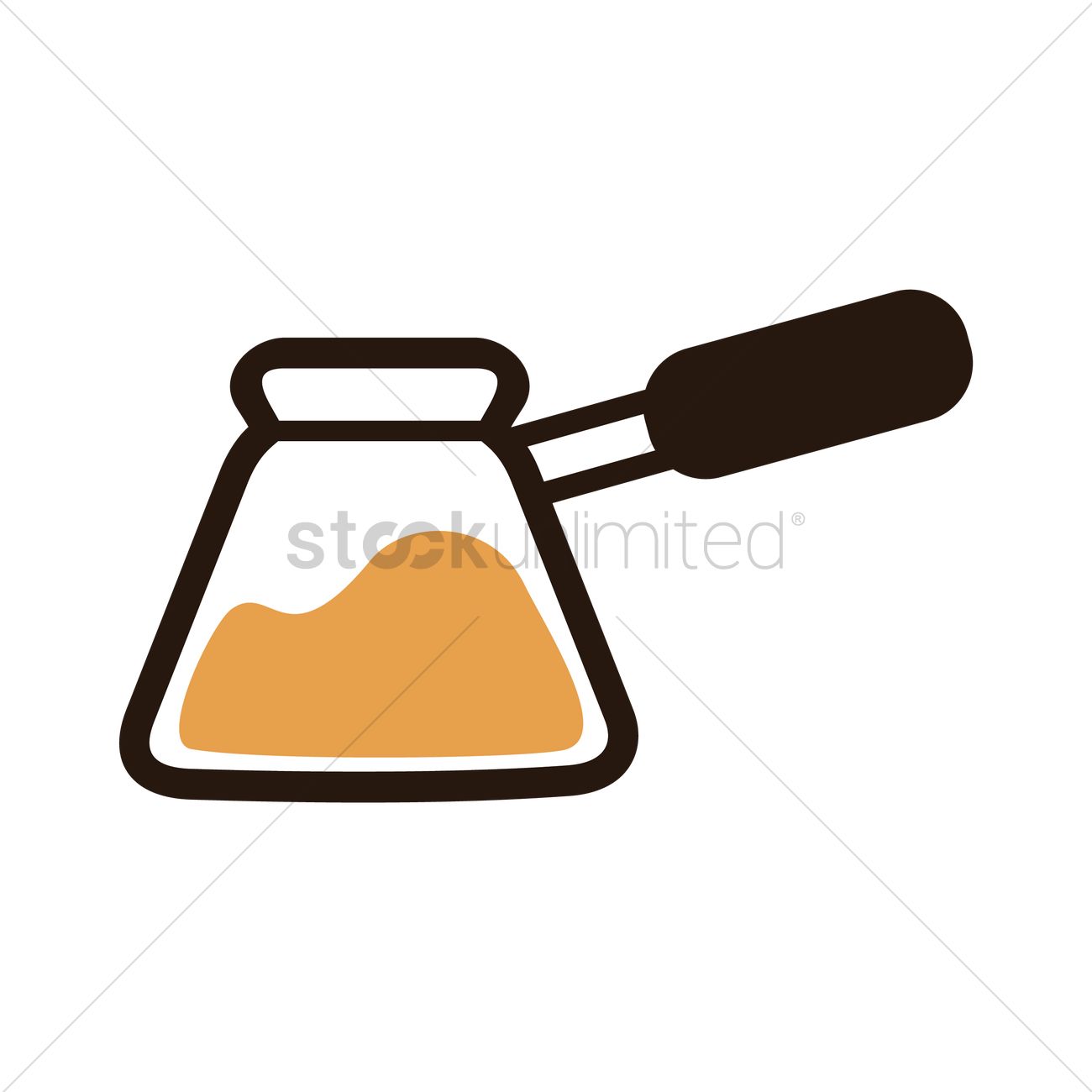Turkish Coffee Pot Vector Image 1300x1300 Turkish Coffee Pot Vector Image