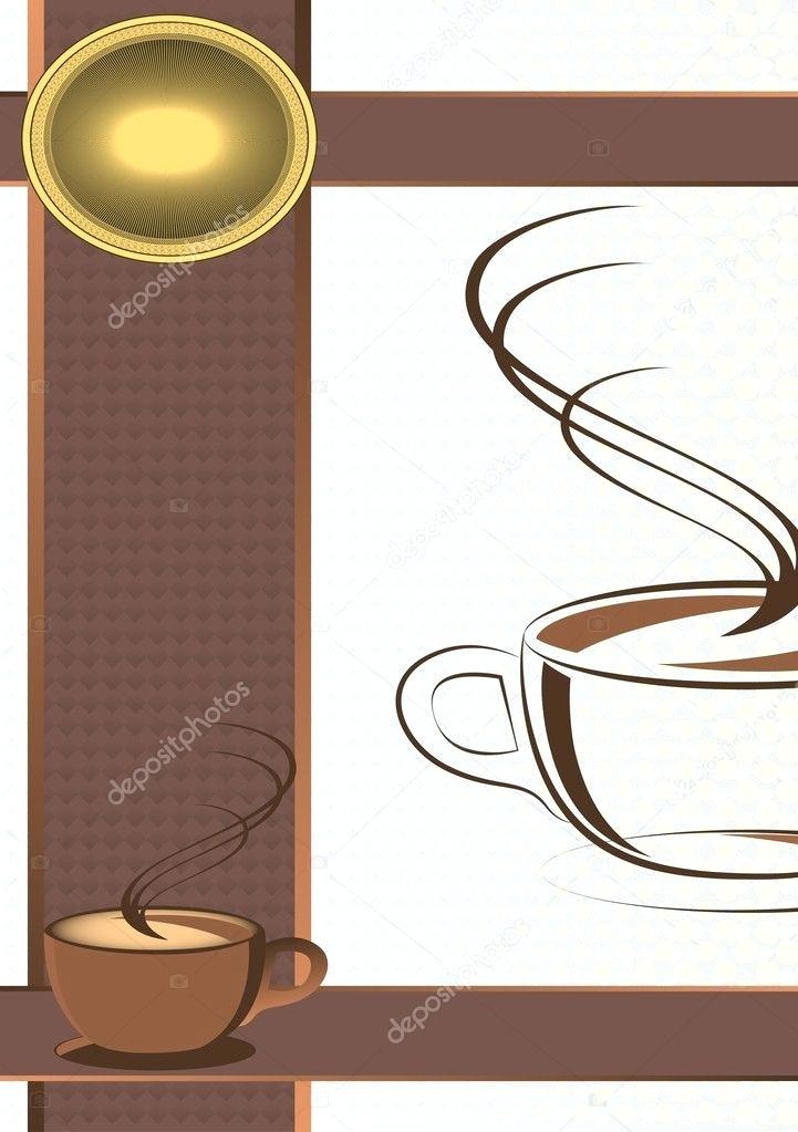721x1023 Coffee Shop Menu Template Vector Illustration Stock Free Download