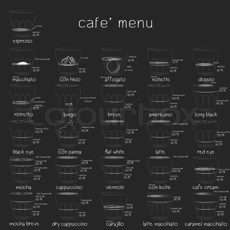 800x800 Coffee Restaurant Menu Vector, Coffee Stock Vector Colourbox