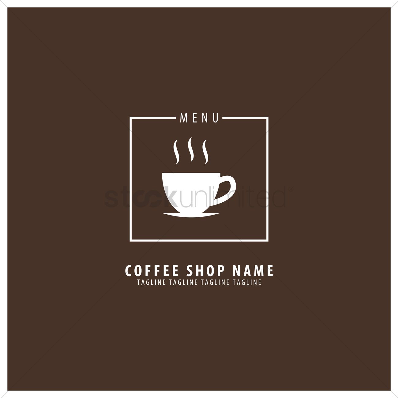 1300x1300 Coffee Shop Menu Vector Image