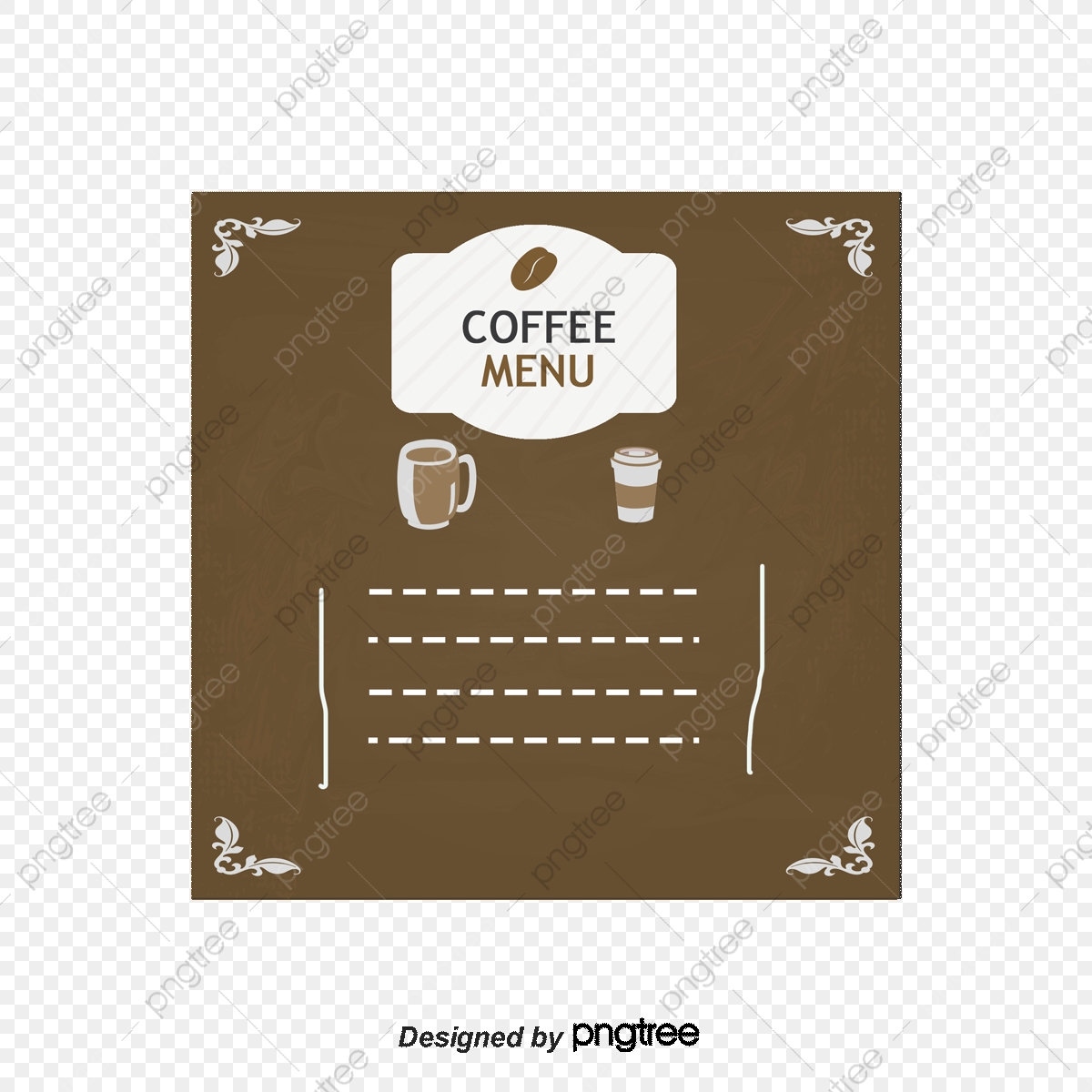 1200x1200 Vector Cafe Menu, Cafe Menu, Coffee Shop Menu, Shuba Menu Png