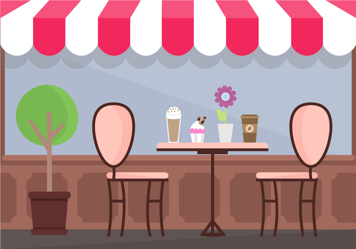 Coffee Shop Vector 700x490 Coffee Shop Vector