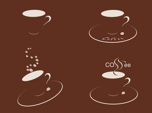 Coffee Silhouette Free Vector Download 492x368 Coffee Silhouette Free Vector Download