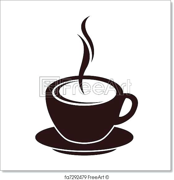 Coffee Silhouette 561x581 Coffee Silhouette