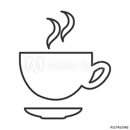 Delicious Coffee Silhouette Icon 500x500 Delicious Coffee Silhouette Icon