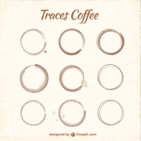 200x200 Coffee Stain Free Vector Graphic Art Free Download