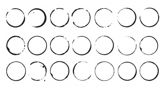 564x299 Du Vecteur Gratuit Free Coffee Stain Vectors