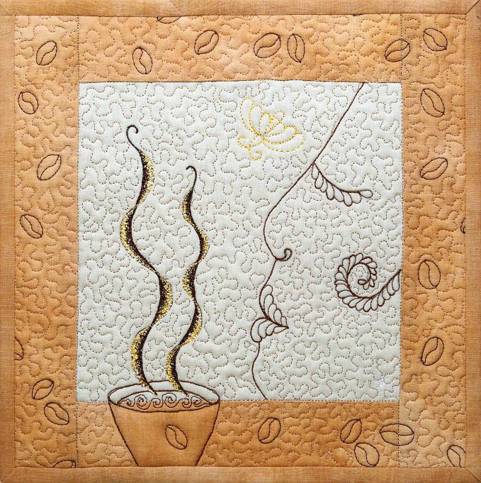 679x681 Does Coffee Stain A Quilt With A Coffee Dyed Border Via