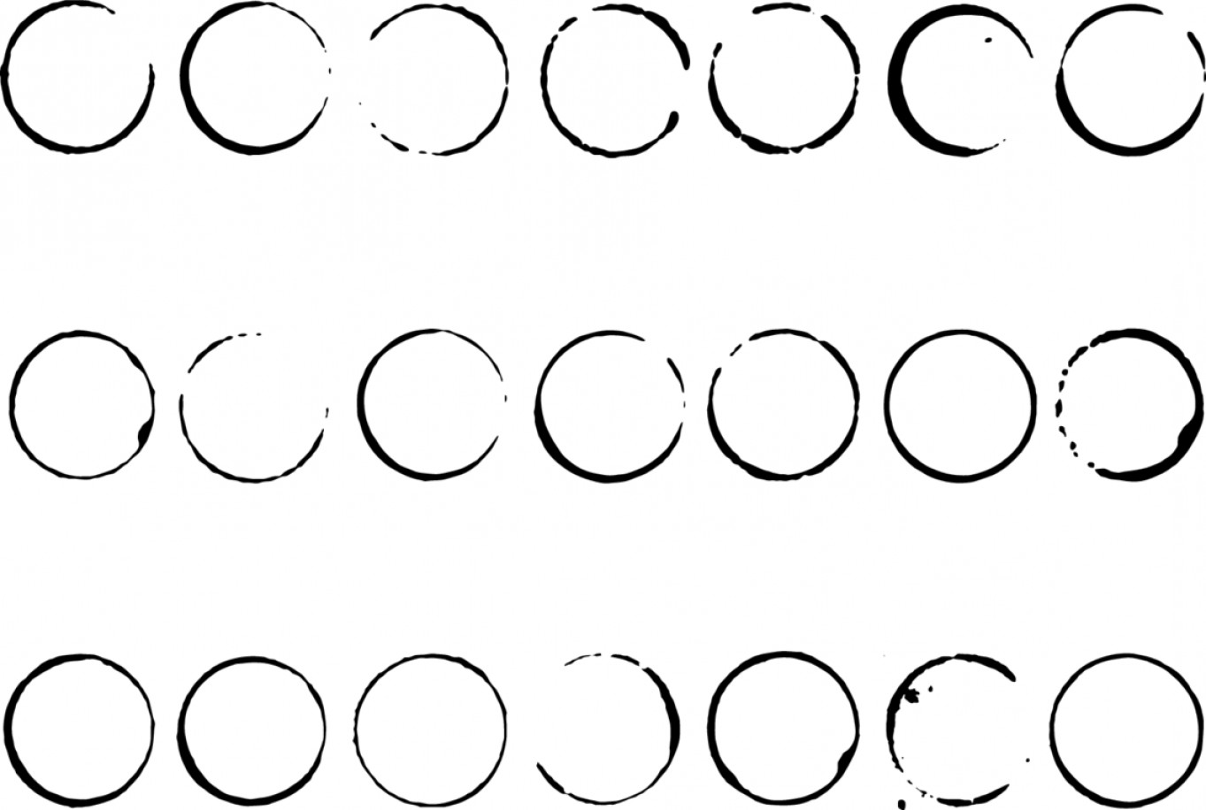 1363x916 Free Coffee Stain Vectors Handandbeak