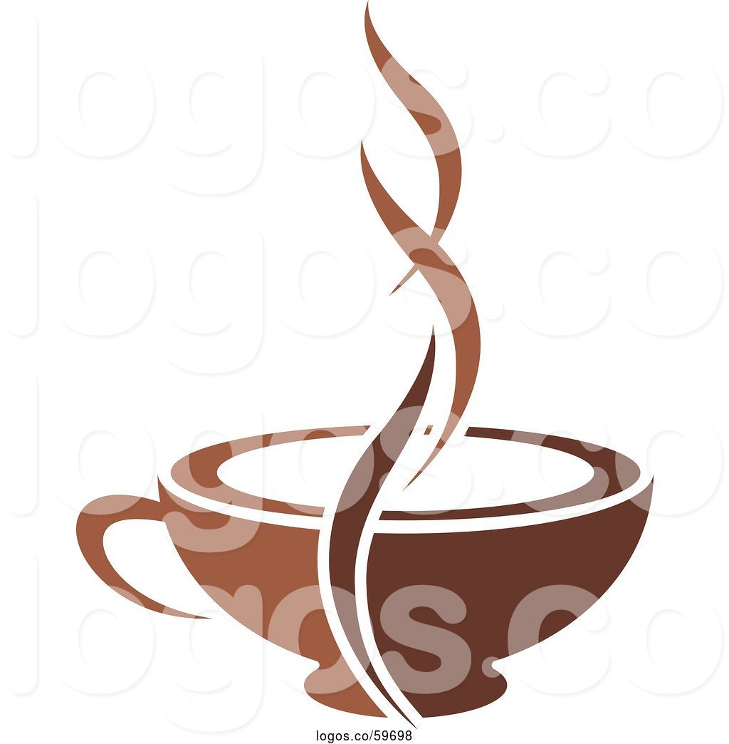 1024x1044 Logo Of Steam Splitting A Tan And Brown Coffee Cup