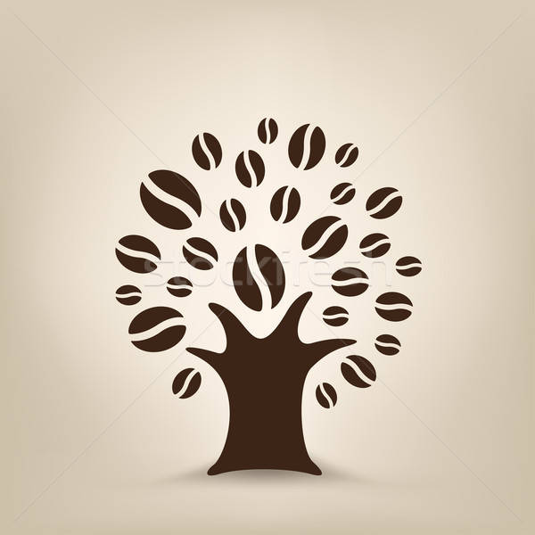 600x600 Coffee Tree Vector Illustration Volodymyr Romanovskyy
