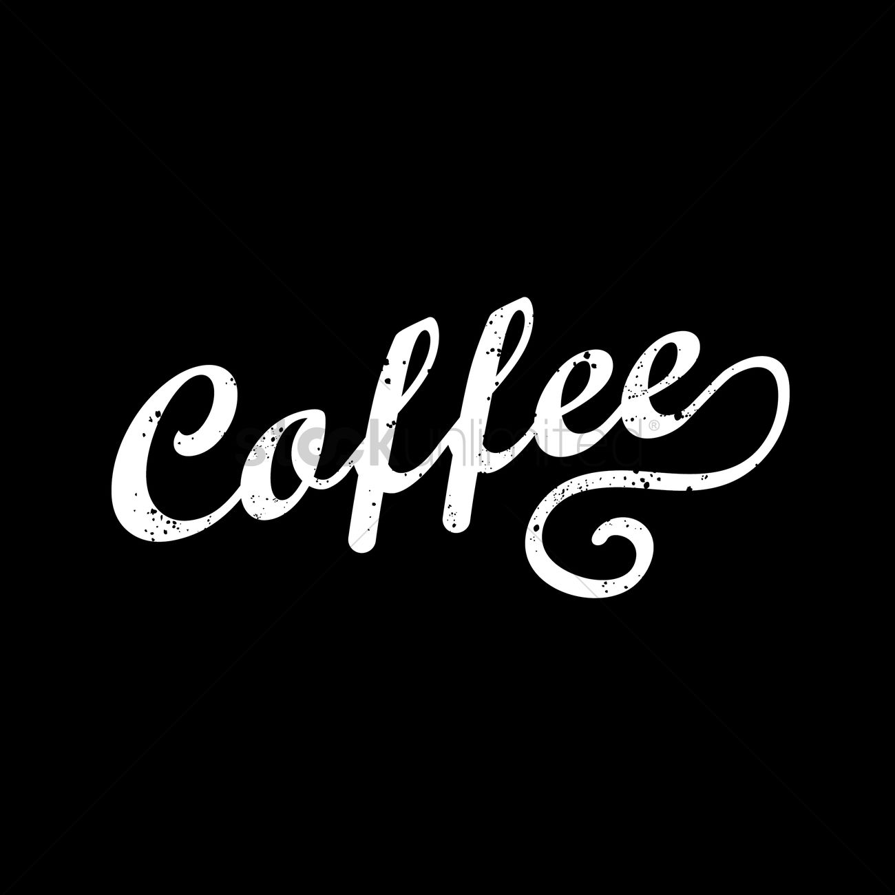 Coffee Typography Vector at Vectorified.com | Collection of Coffee ...