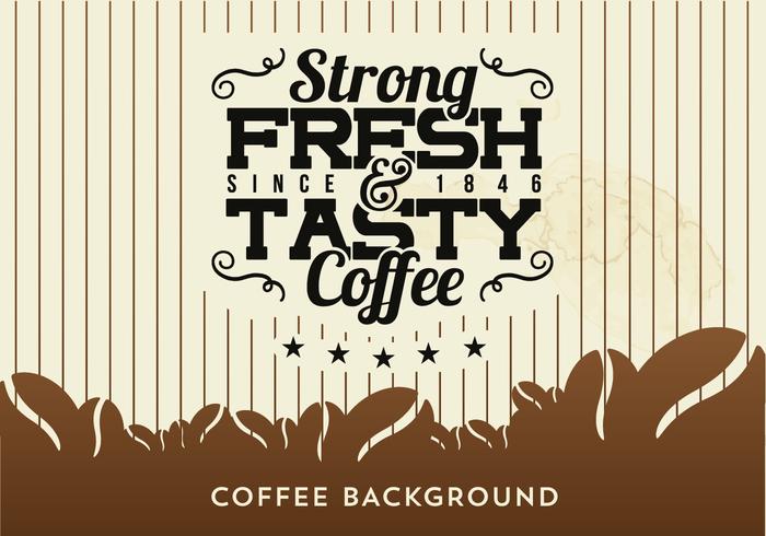 700x490 Coffee Background With Typography