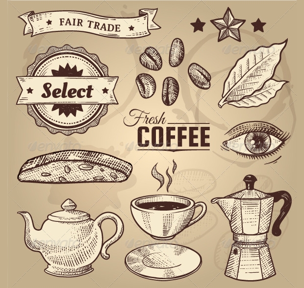 620x588 Coffee Vectors