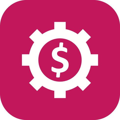 490x490 Business Cog Vector Icon Free Graphics Uihere